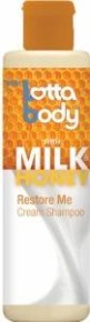 LottaBody Milk & Honey Restore Me Cream Shampoo - 10.1oz